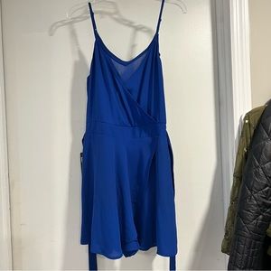NWT Express royal blue romper